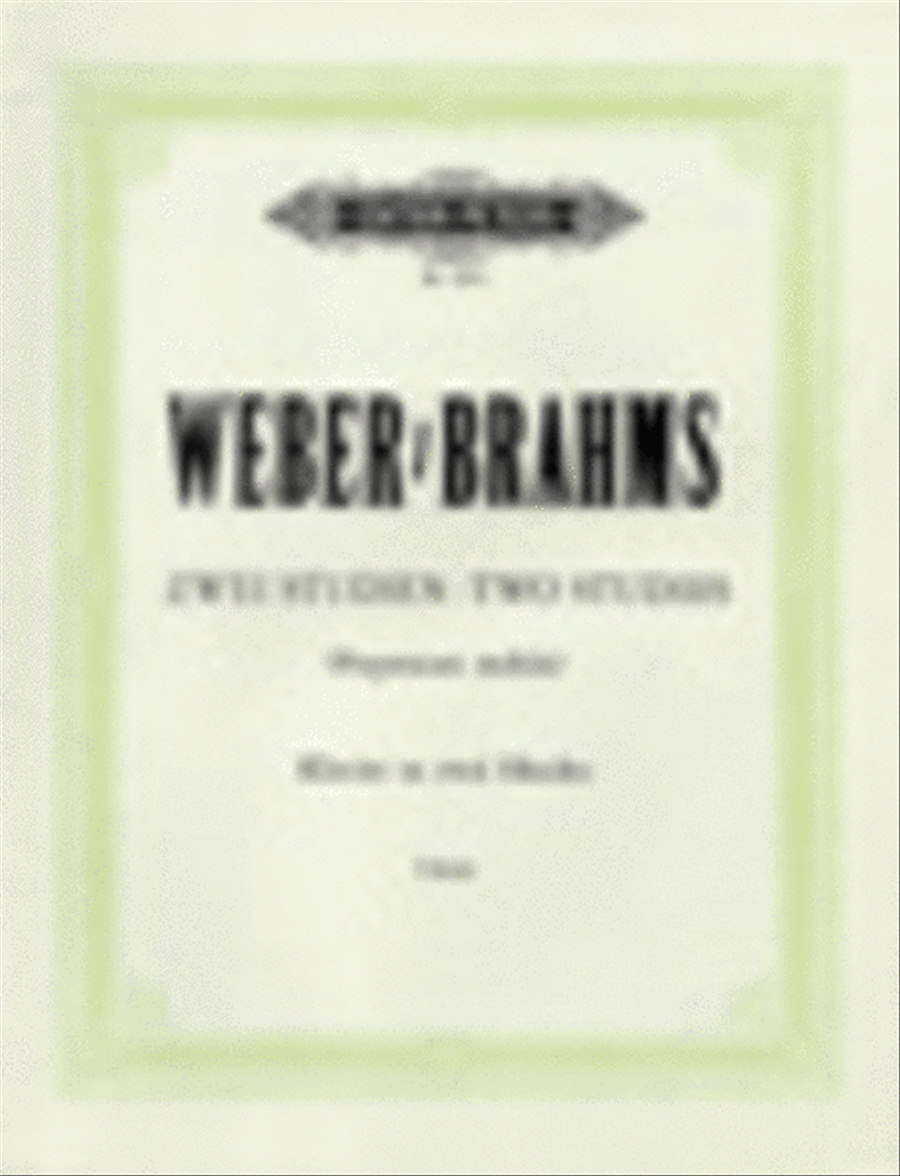 Two Studies (Perpetuum mobile) Piano Method scores gallery preview page 1