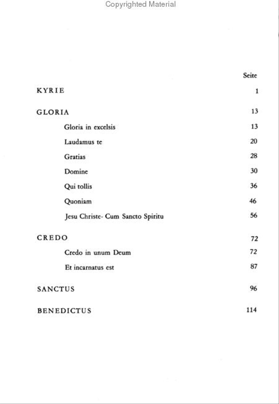 Mass In C Minor Choir scores gallery preview page 2