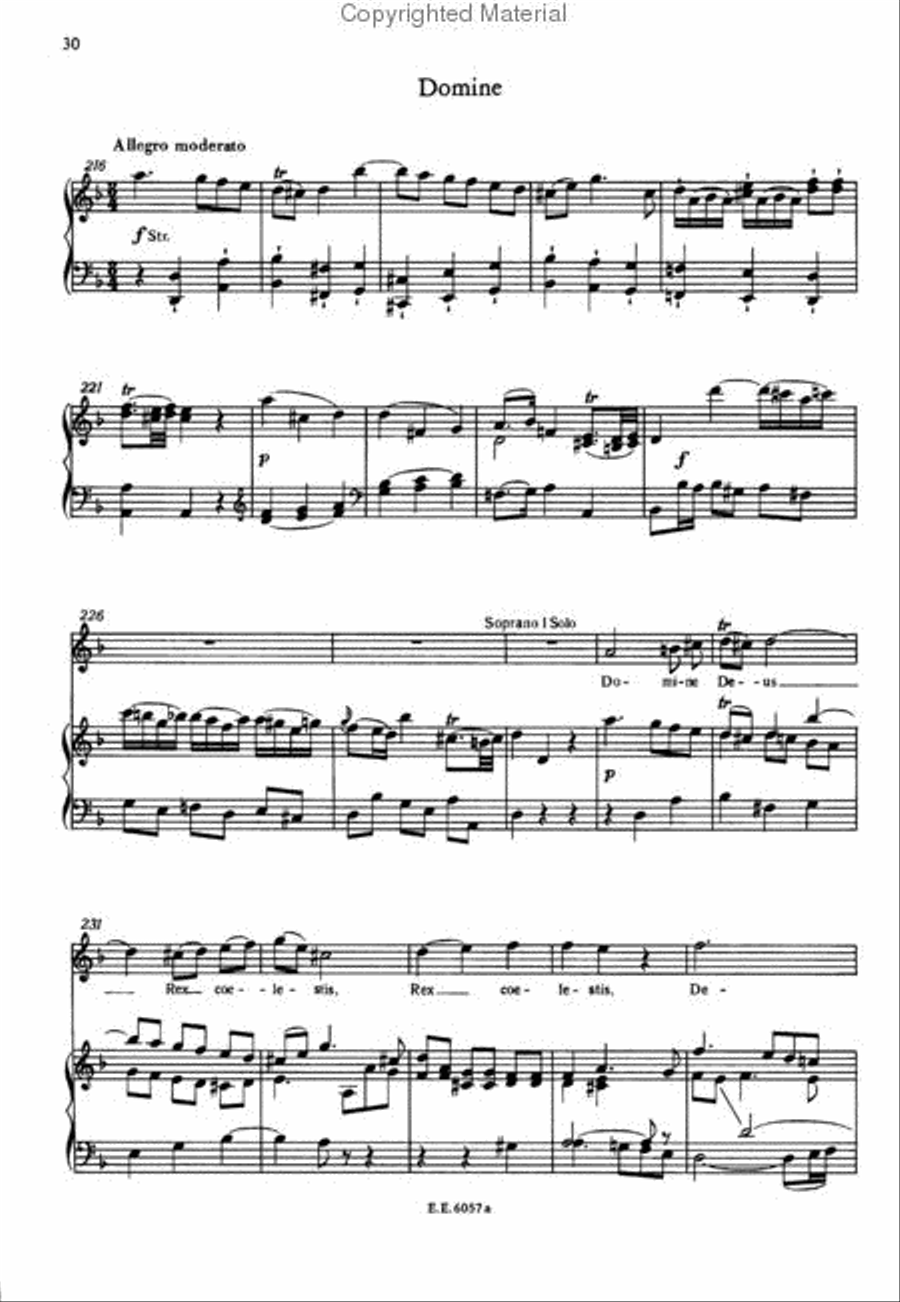 Mass In C Minor Choir scores gallery preview page 4