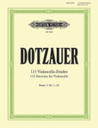 113 Exercises for Violoncello, Book 1